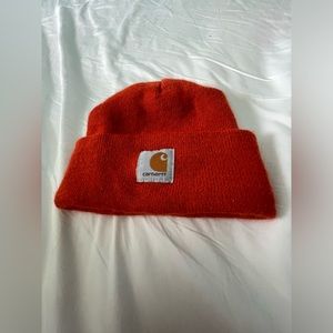 (Free with purchase) Orange Carhartt Toque